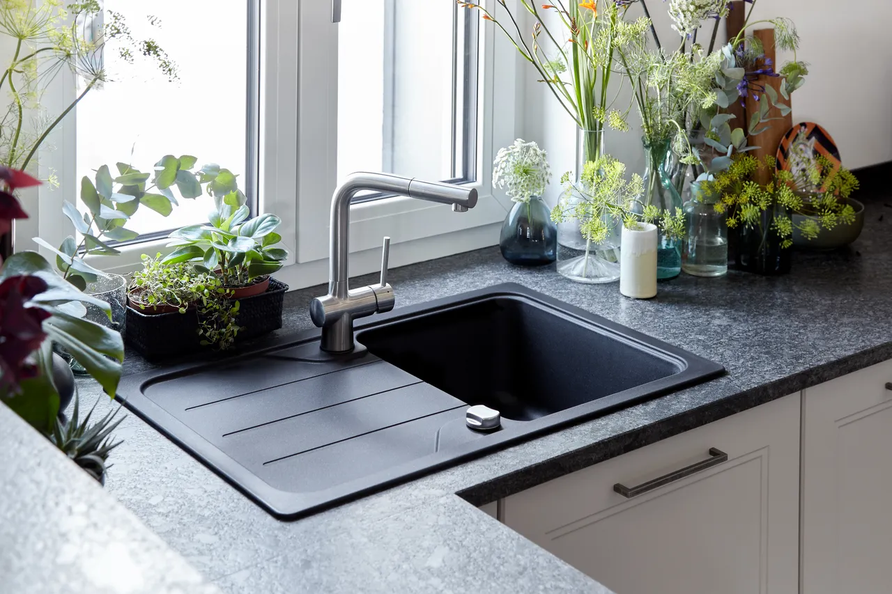 Obrázek Dřez FORMHAUS D-100S ONYX Spodní uložení