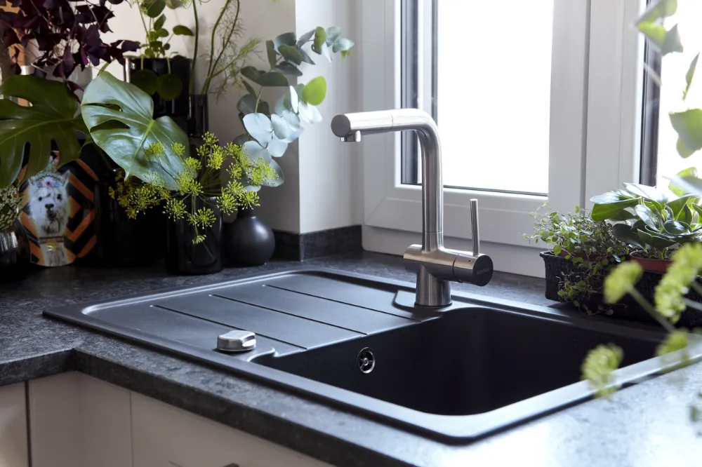 Obrázek Dřez FORMHAUS D-100S ONYX Spodní uložení