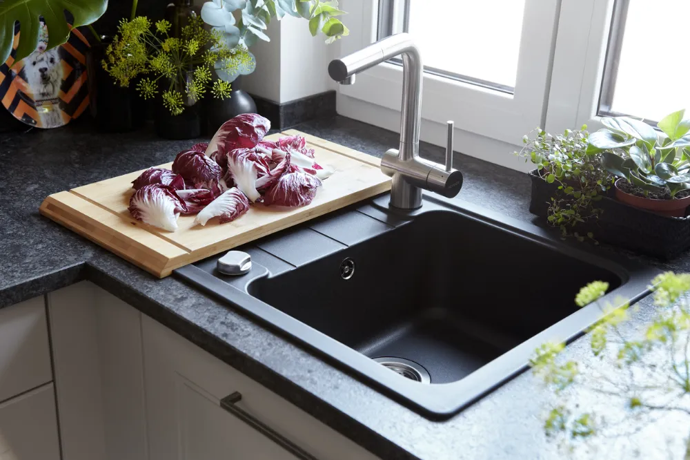 Obrázek Dřez FORMHAUS D-100S ONYX Spodní uložení