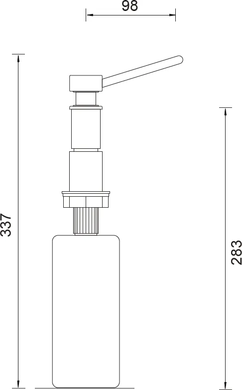 Obrázek Dávkovač mycích prostředků AMUR