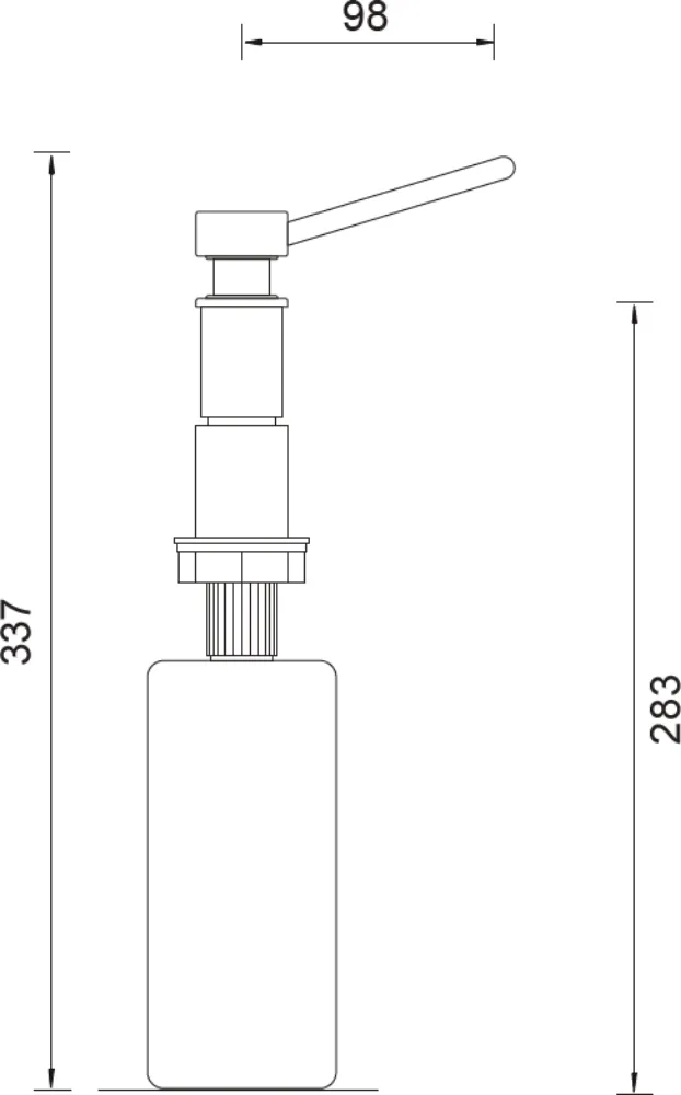Obrázek Dávkovač mycích prostředků AMUR