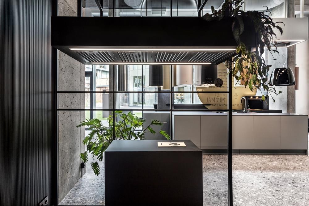 Obrázek Odsavač ostrůvkový MINIMAL 1.120 Black CDW1201C