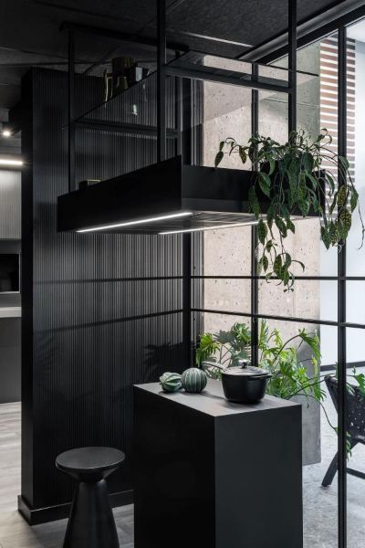 Obrázek Odsavač ostrůvkový MINIMAL 1.120P Black CDW1201C+P