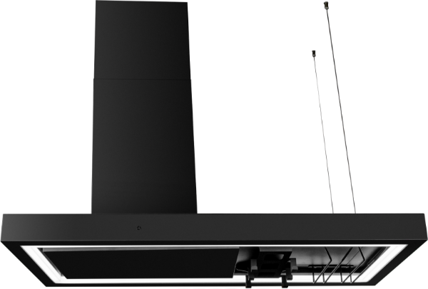 Odsavač ostrůvkový MINIMAL 2.120 Black CDW1202C+U