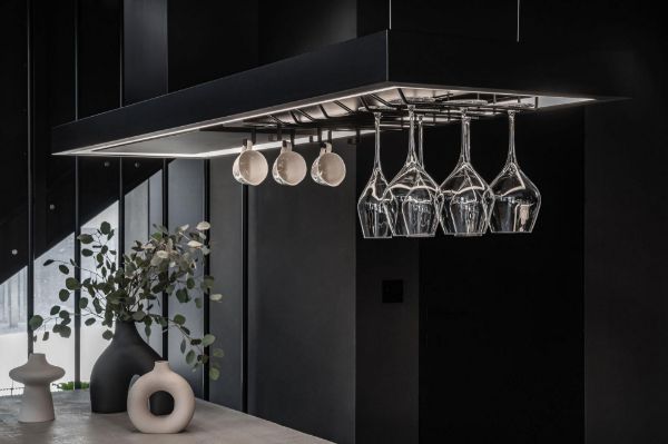 Obrázek Odsavač ostrůvkový MINIMAL 2.120 Black CDW1202C+U