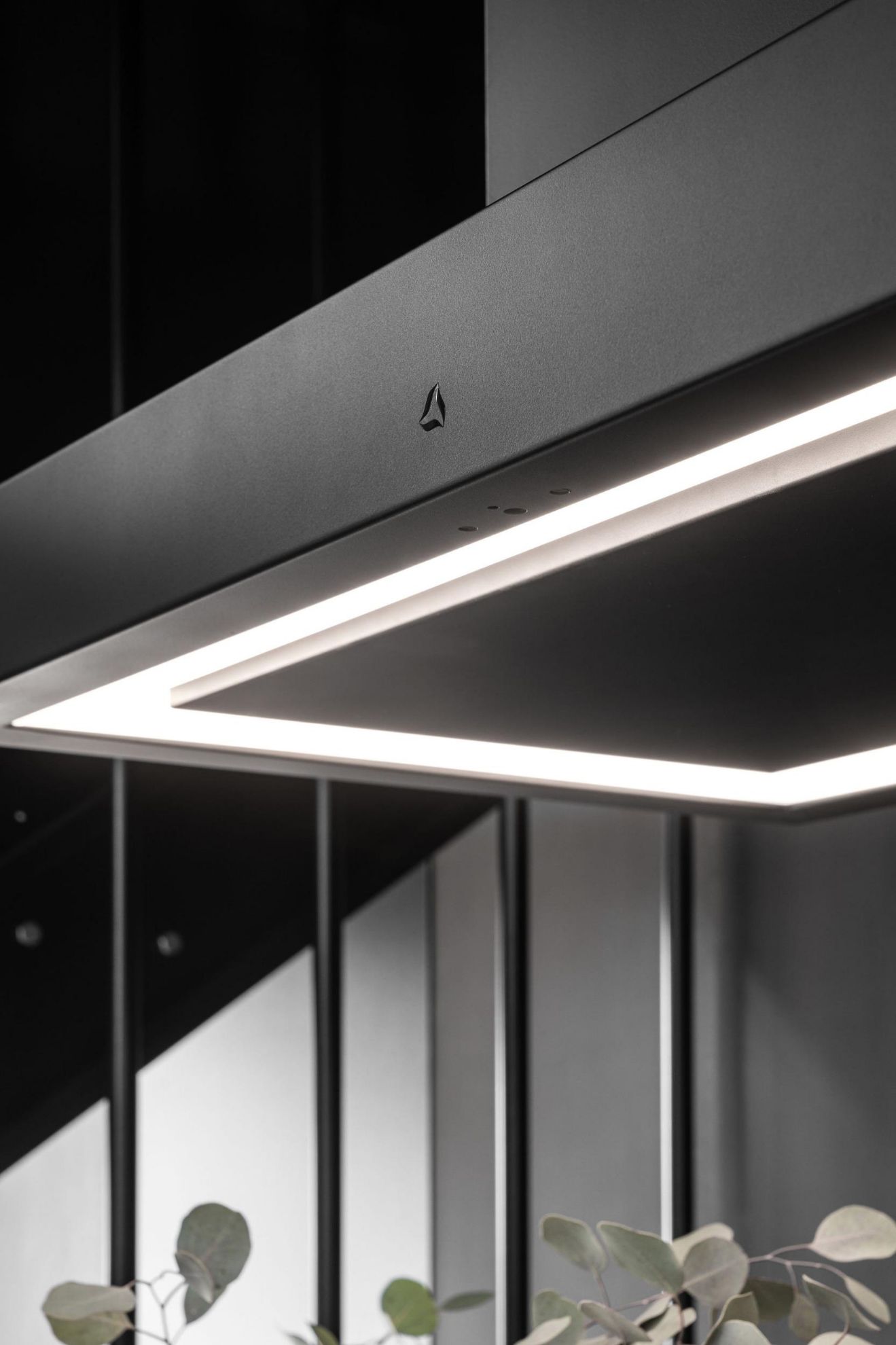 Obrázek Odsavač ostrůvkový MINIMAL 2.120 Black CDW1202C+U