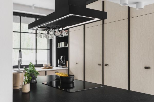 Obrázek Odsavač ostrůvkový MINIMAL 2.180 Black CDW1802C+U