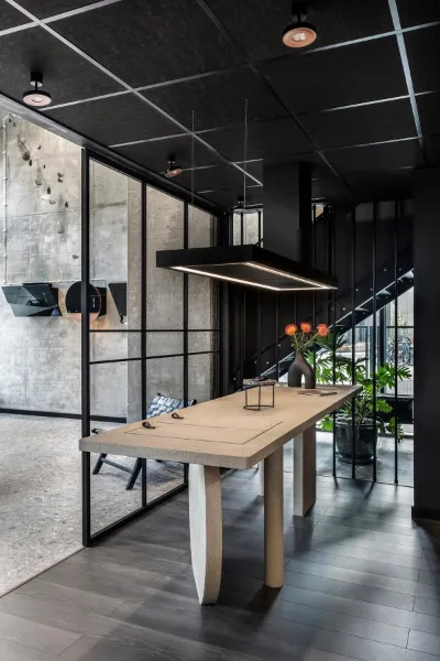 Obrázek Odsavač ostrůvkový MINIMAL 2.180 Black CDW1802C+U