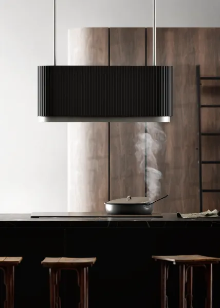 Obrázek Odsavač ostrůvkový MONO W Black CDW9001B