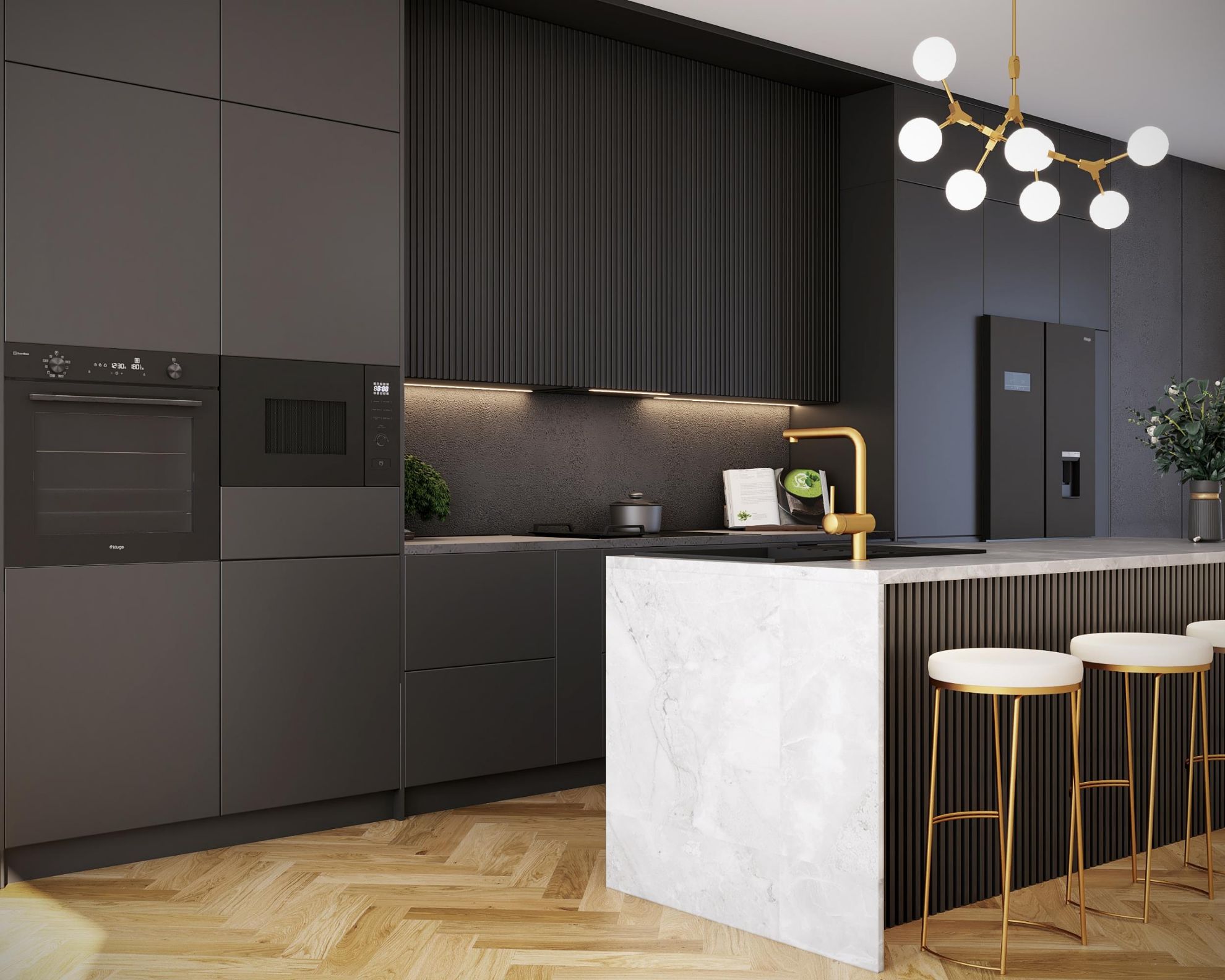 Obrázek Odsavač plně vestavný KMV6020BLG