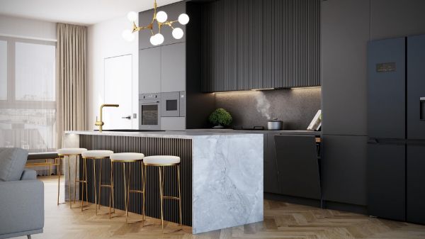 Obrázek Odsavač plně vestavný KMV6020BLG