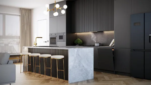 Obrázek Odsavač plně vestavný KMV6020BLG