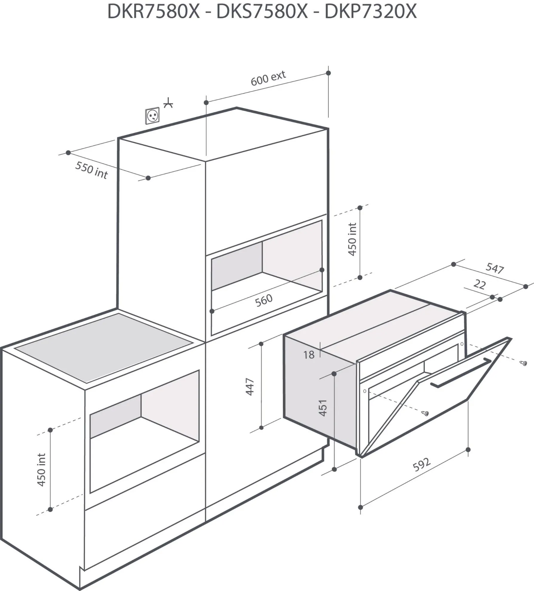Obrázek TROUBA DKR7580BB