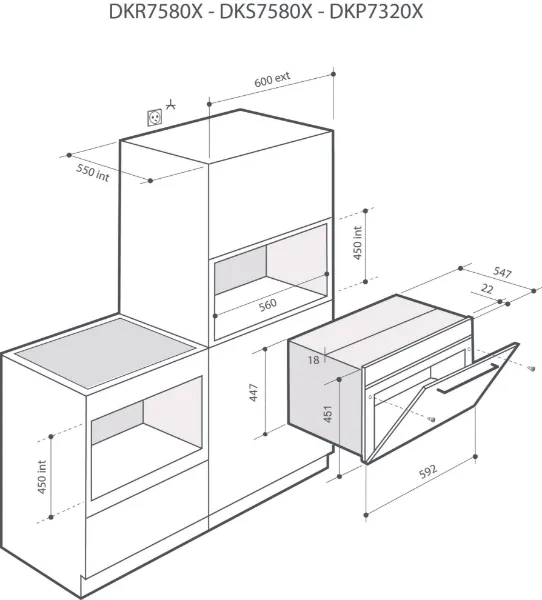 Obrázek TROUBA DKR7580BB