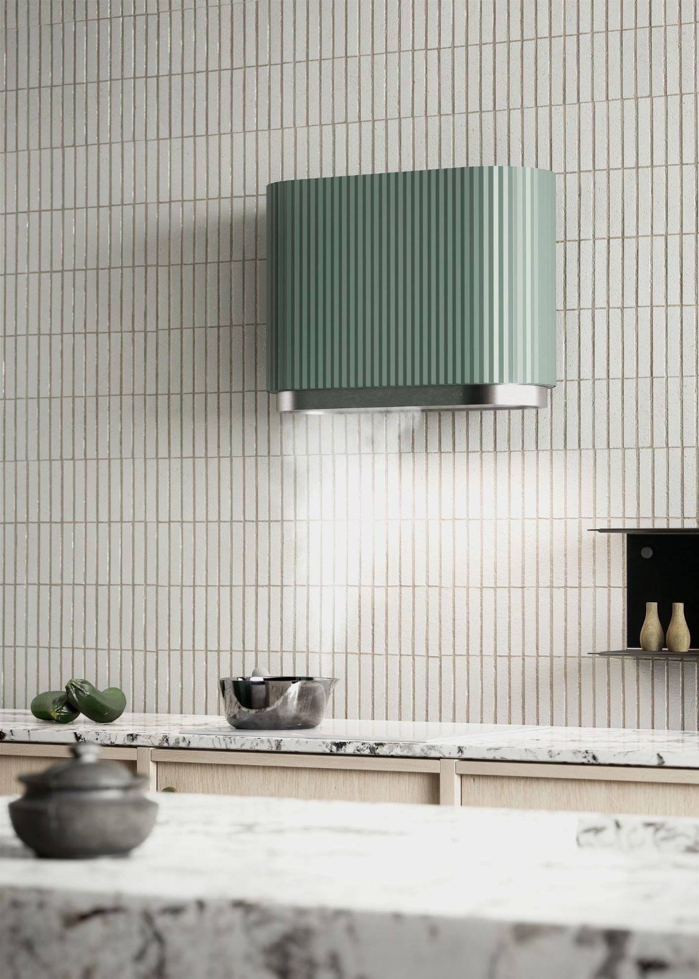 Obrázek Odsavač komínový MONO 60 Green CDP6003GR
