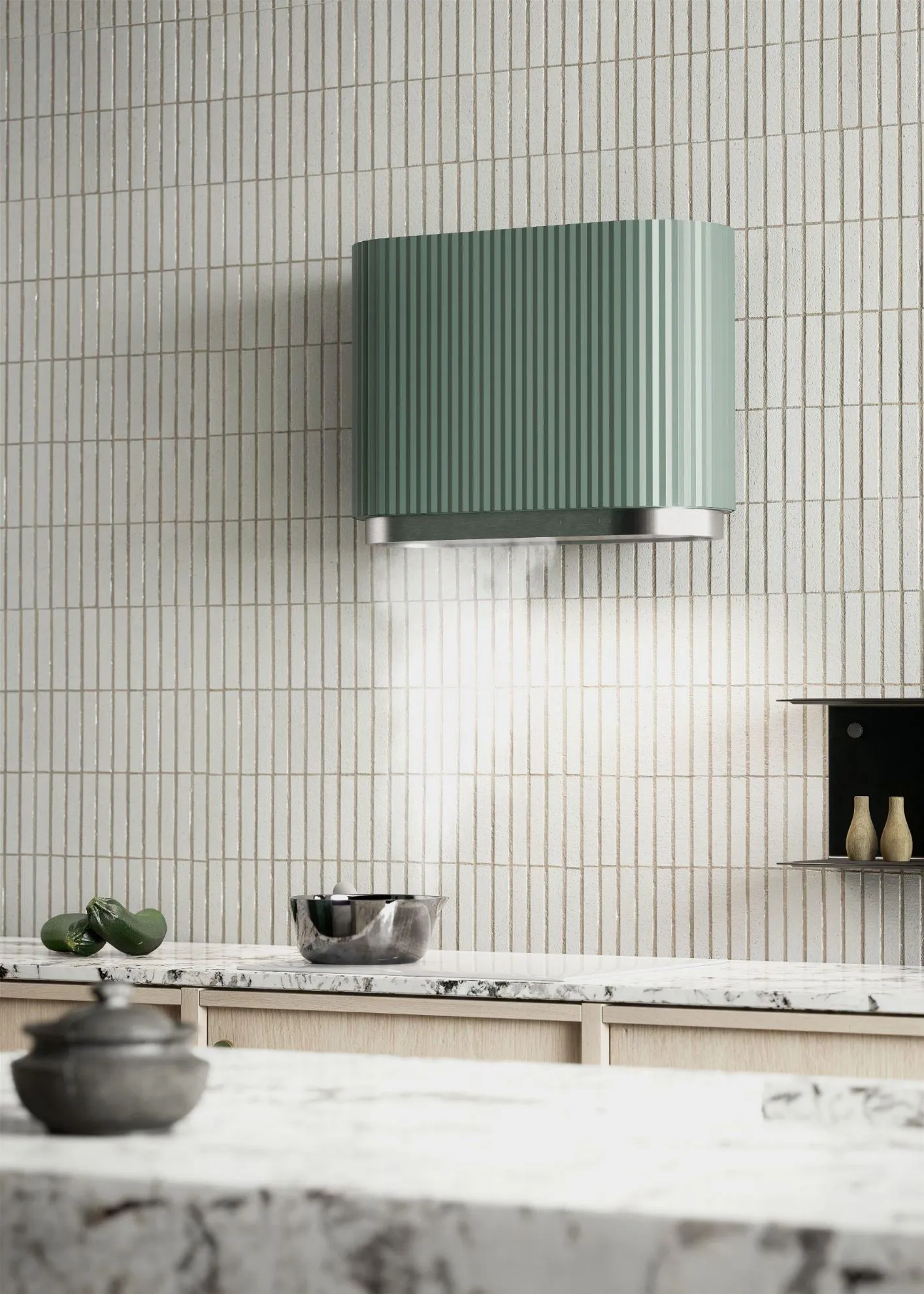 Obrázek Odsavač komínový MONO 80 Green CDP8001GR