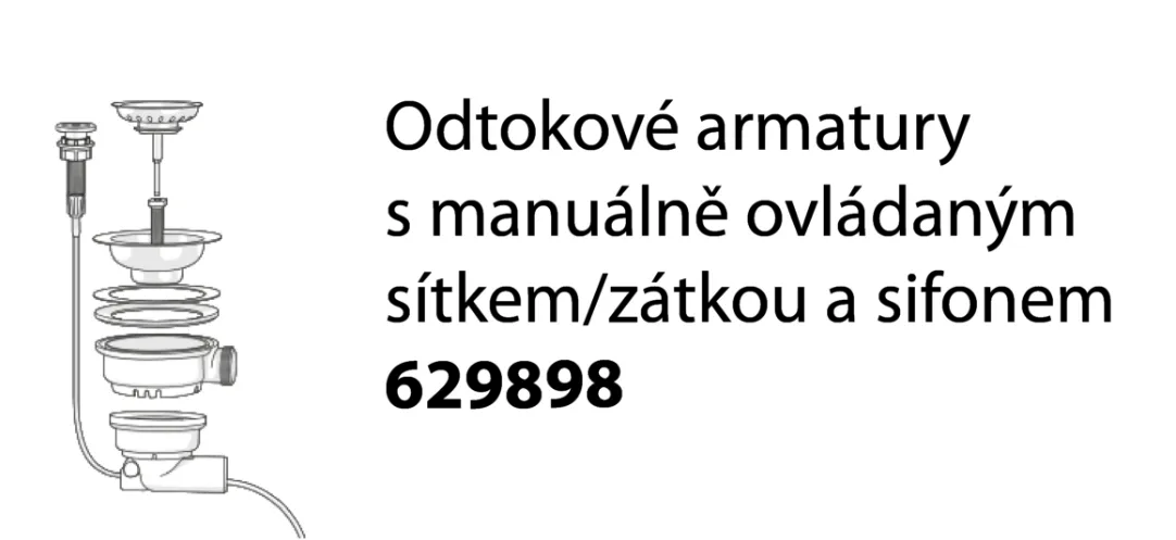 Obrázek Dřez LIMA D-100S NERO Spodní uložení