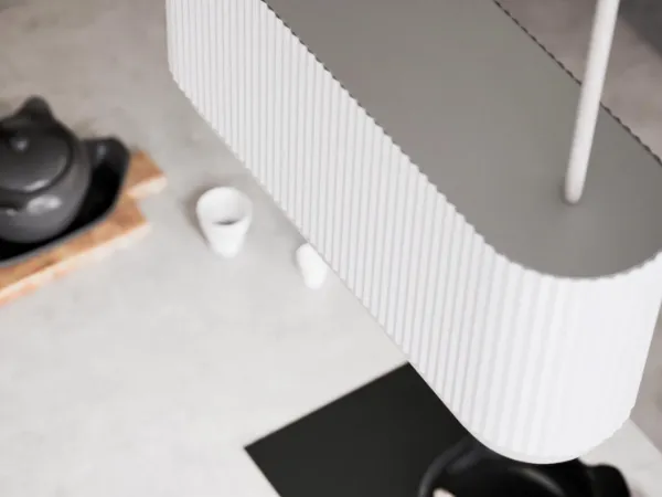 Obrázek Odsavač ostrůvkový MONO W White CDW9001W