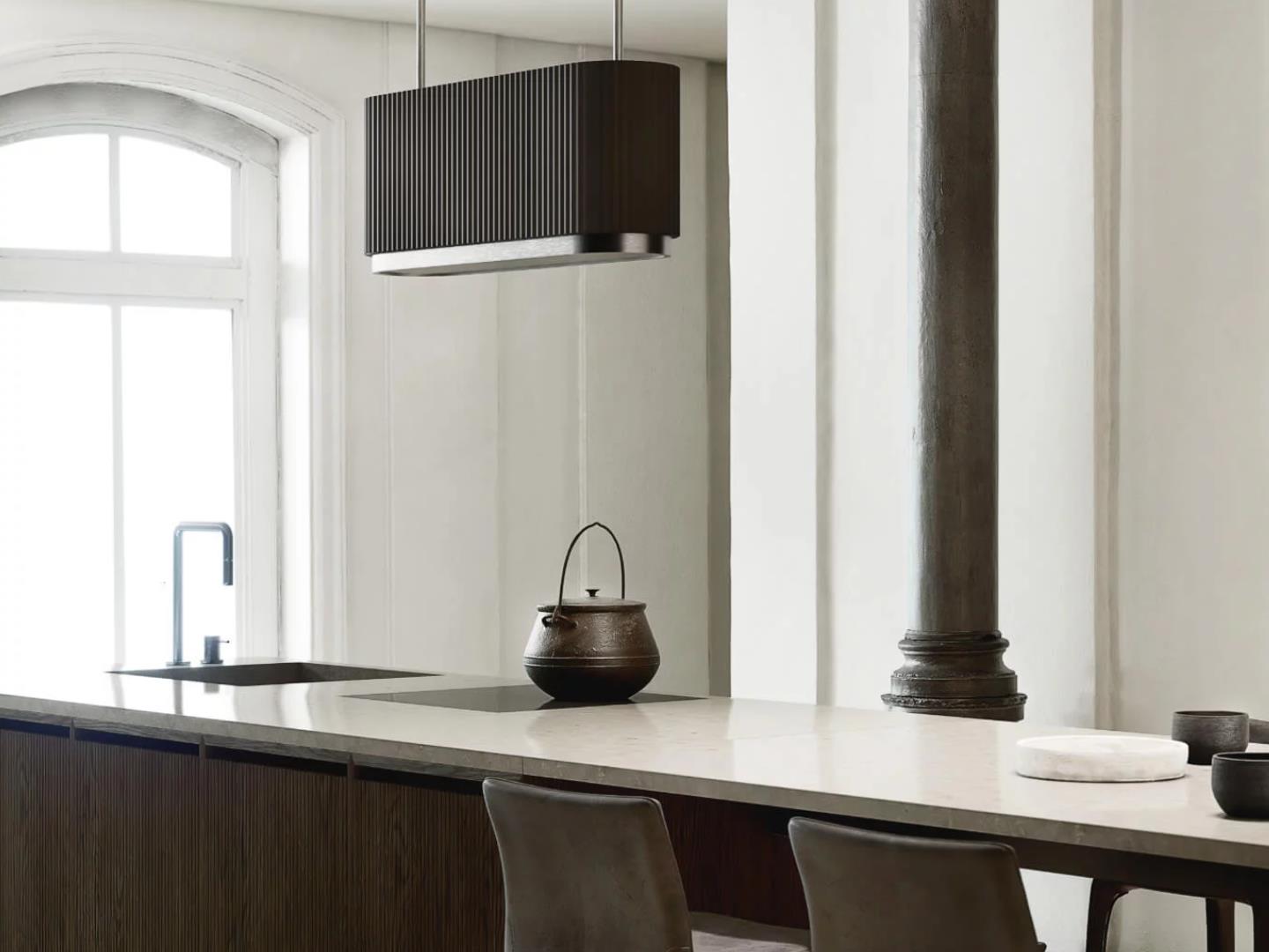 Obrázek Odsavač ostrůvkový MONO W Black CDW9001B