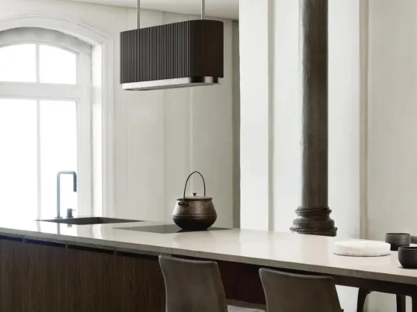 Obrázek Odsavač ostrůvkový MONO W Black CDW9001B