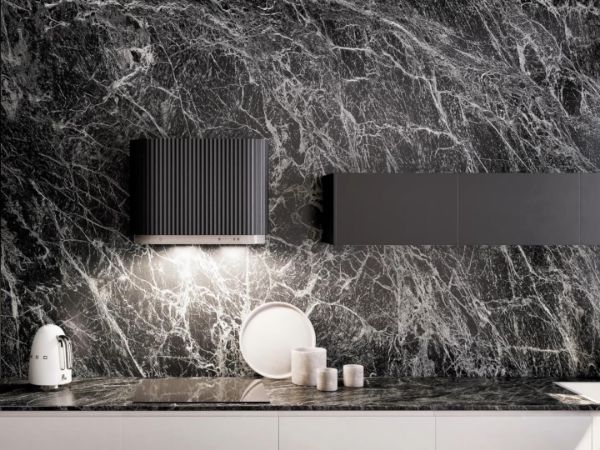 Obrázek Odsavač komínový MONO 80 Black CDP8001B