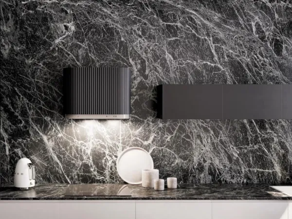 Obrázek Odsavač komínový MONO 80 Black CDP8001B