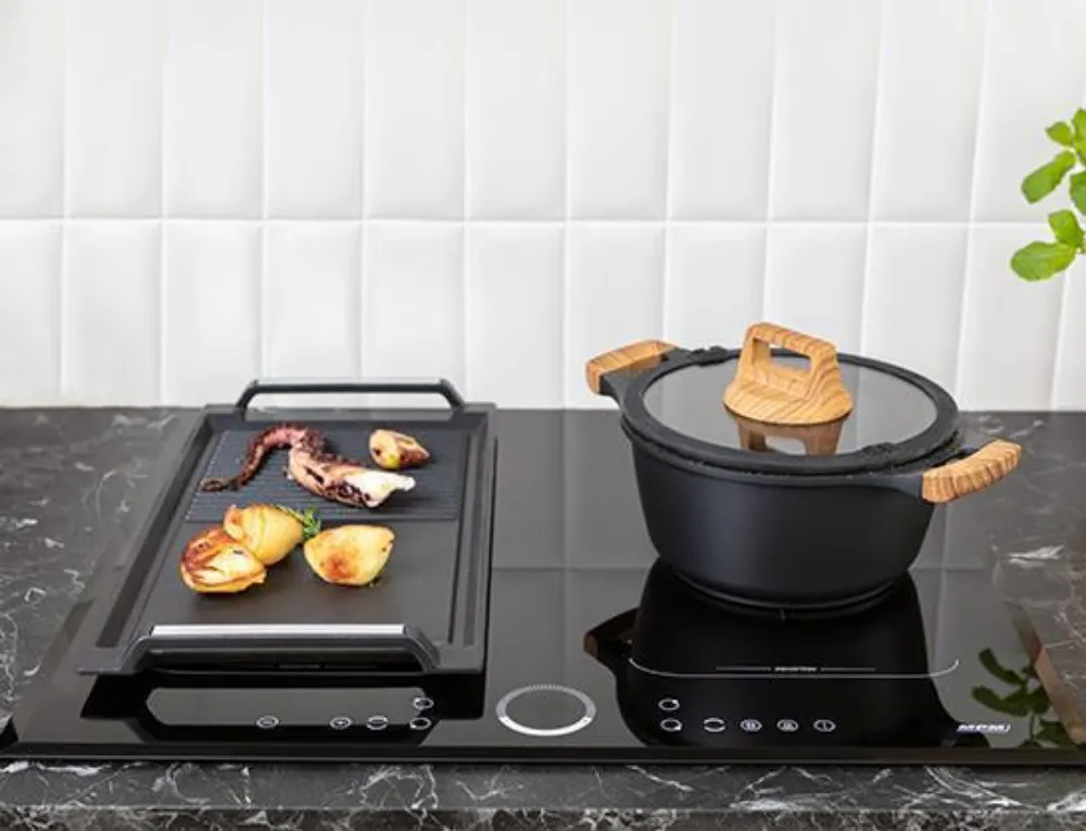 Grill tray KLUGE Smile SGT-2 litinová grilovací deska