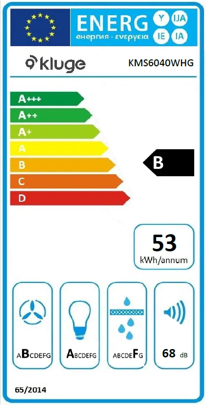 Obrázek ODSAVAČ ŠIKMÝ KOMÍNOVÝ KMS6040WHG