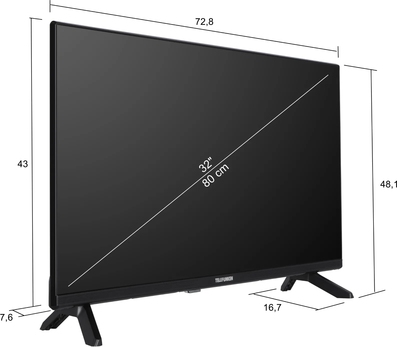 Obrázek TELEVIZE 32TLFA7550 SMART
