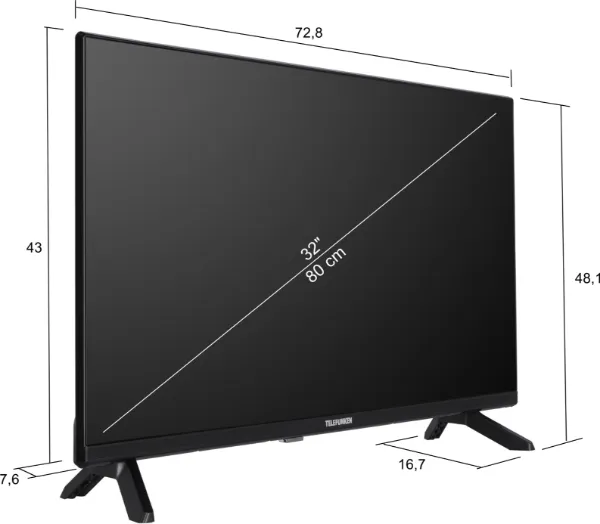 Obrázek TELEVIZE 32TLFA7550 SMART