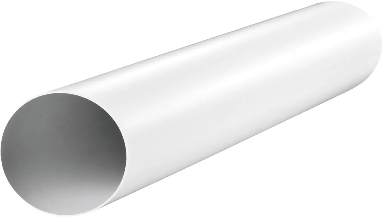 Obrázek Kanál kulatý fi 150 mm, délka 1,0 m bílý