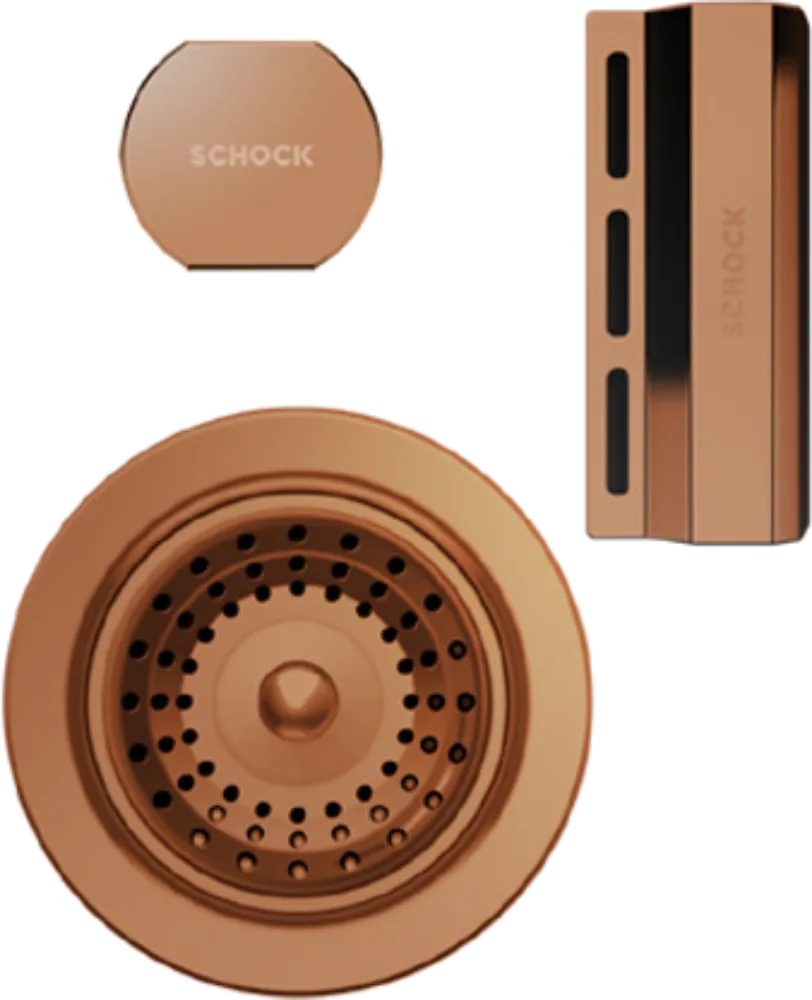 Viditelné části v barevném provedení Copper 400065COP