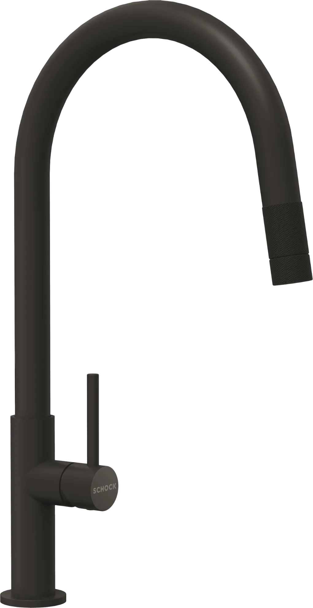 Obrázek Baterie dřezu TALIA černá vytahovací ramínko