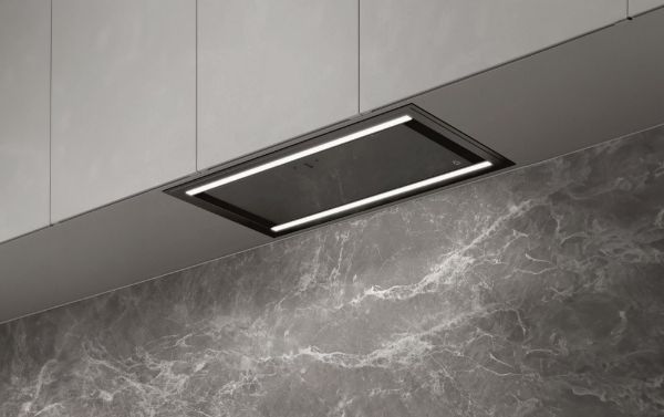 Obrázek Odsavač vestavný do skříňky Duo 74 Black (CDZ7405C)