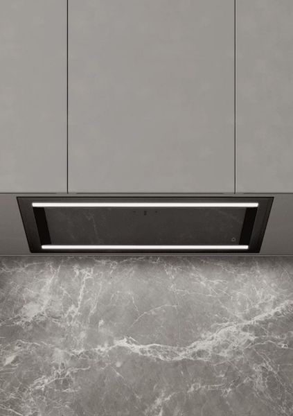 Obrázek Odsavač vestavný do skříňky Duo 74 Black (CDZ7405C)