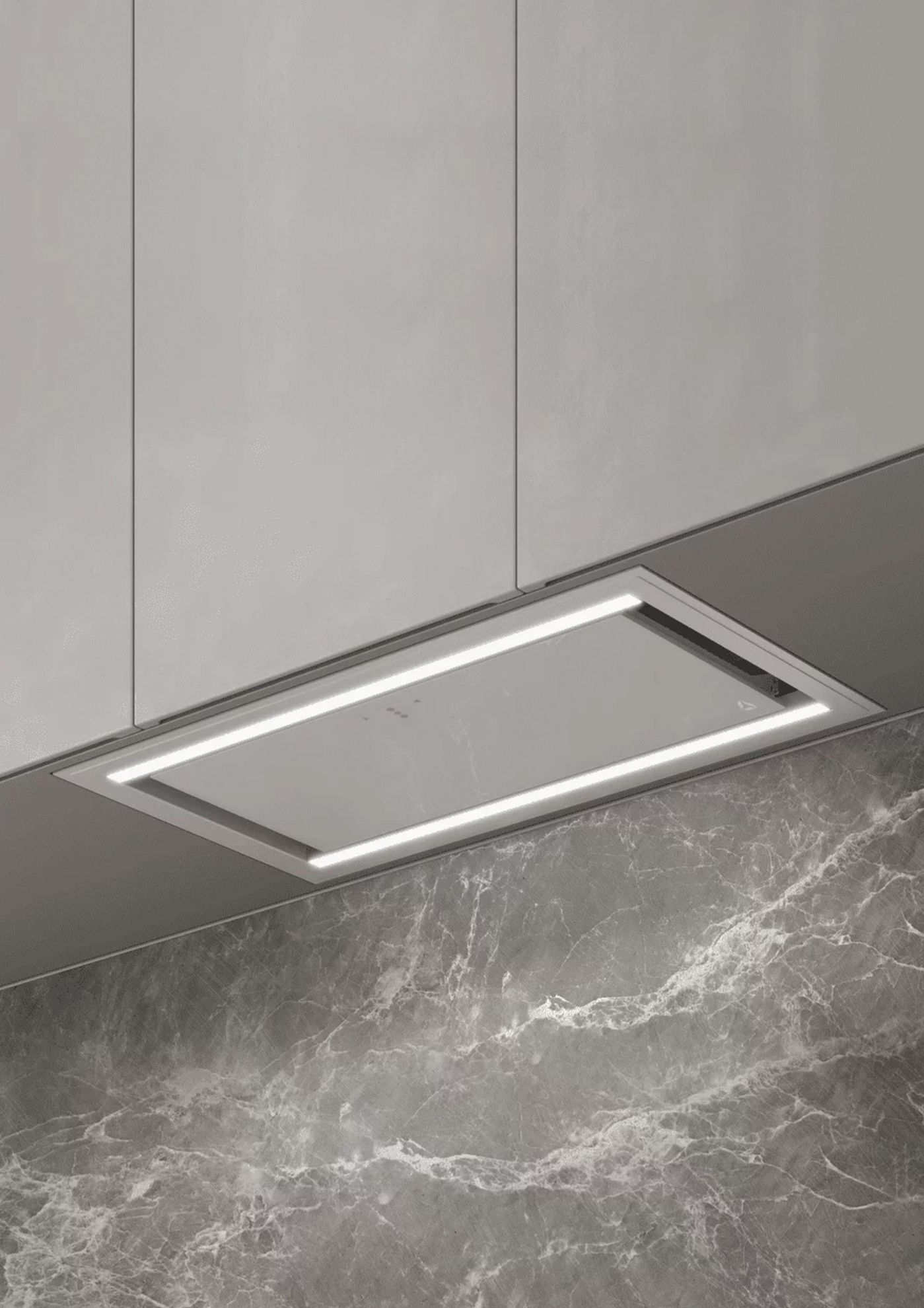 Obrázek Odsavač vestavný do skříňky Duo 55 White (CDZ5505B)