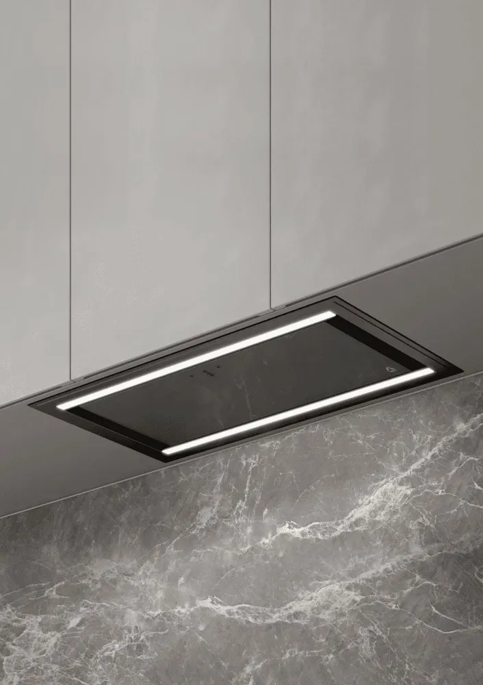 Obrázek Odsavač vestavný do skříňky Duo 55 Black (CDZ5505C)