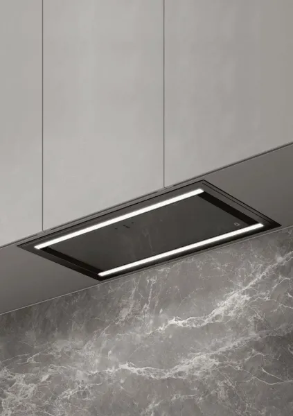 Obrázek Odsavač vestavný do skříňky Duo 55 Black (CDZ5505C)