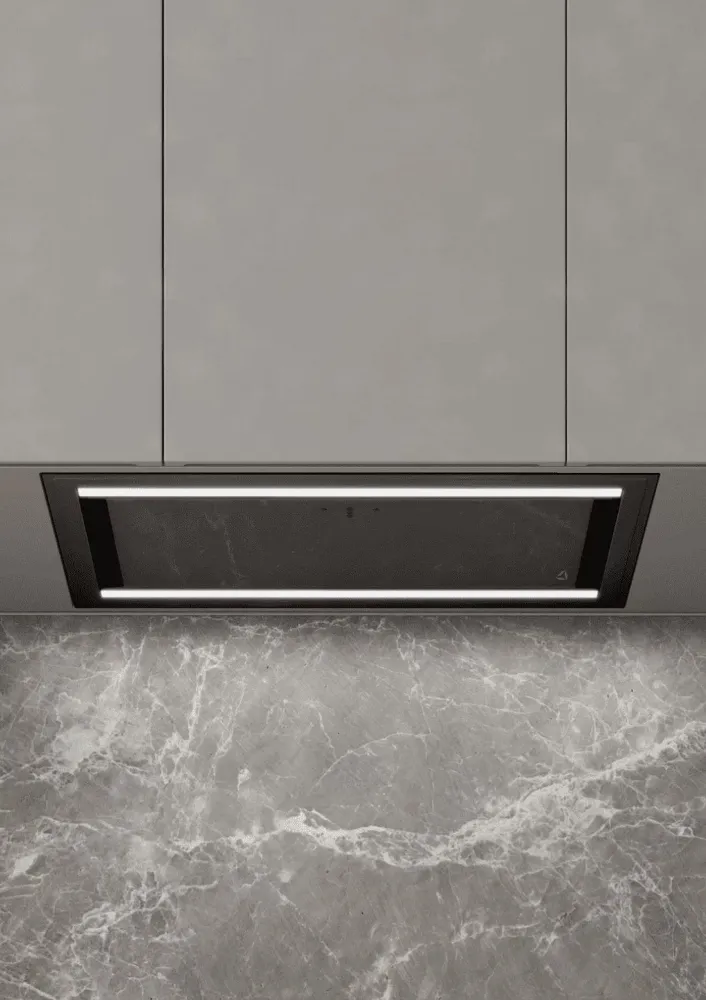 Obrázek Odsavač vestavný do skříňky Duo 55 Black (CDZ5505C)