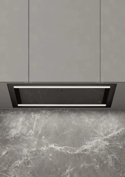 Obrázek Odsavač vestavný do skříňky Duo 55 Black (CDZ5505C)
