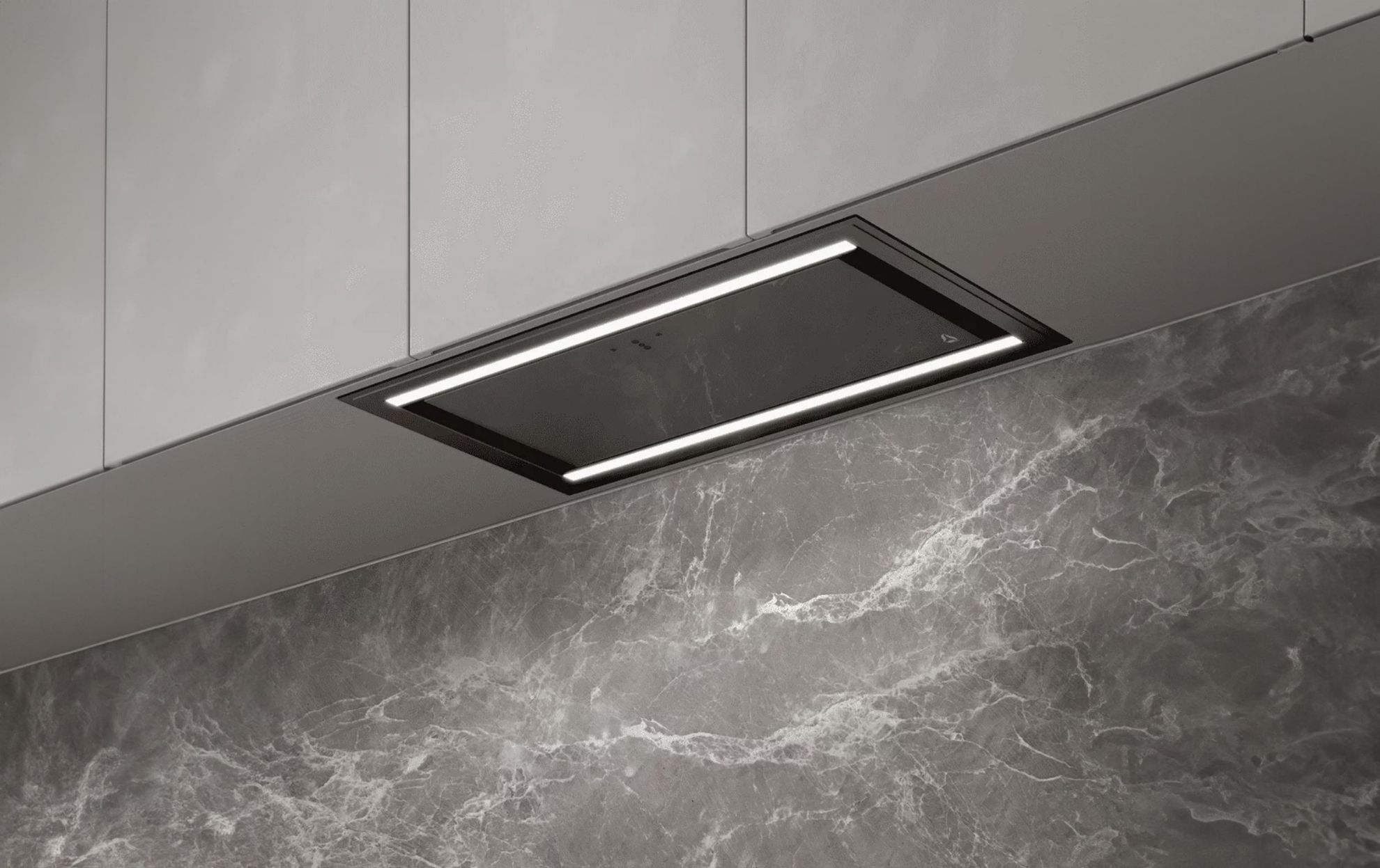 Obrázek Odsavač vestavný do skříňky Duo 55 Black (CDZ5505C)