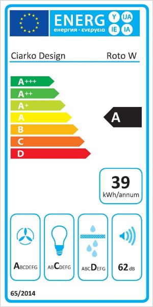 Obrázek Odsavač ostrůvkový Roto W White (CDW3803B)