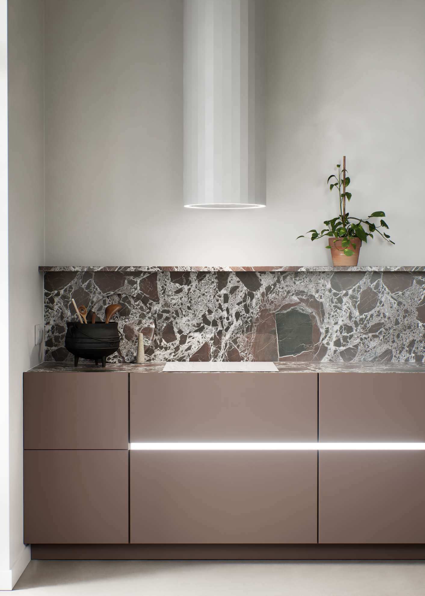 Obrázek Odsavač komínový Roto White (CDP3803B)