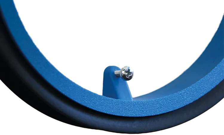 Obrázek Kruhová vodorovná pachutěsná klapka s magnetem 150 mm pro odsavače