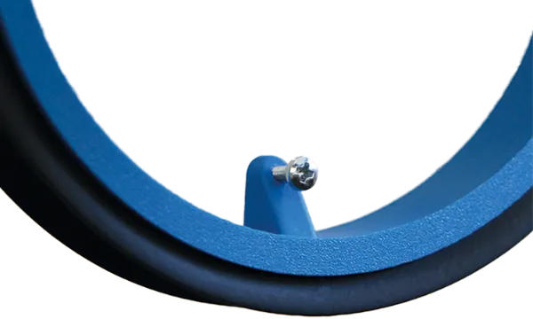 Obrázek Kruhová vodorovná pachutěsná klapka s magnetem 150 mm pro odsavače