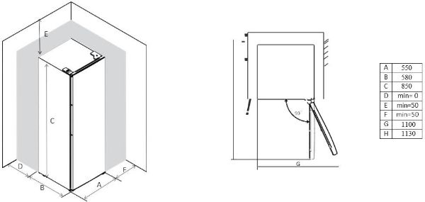 Obrázek Chladnička Table Top RT2128W