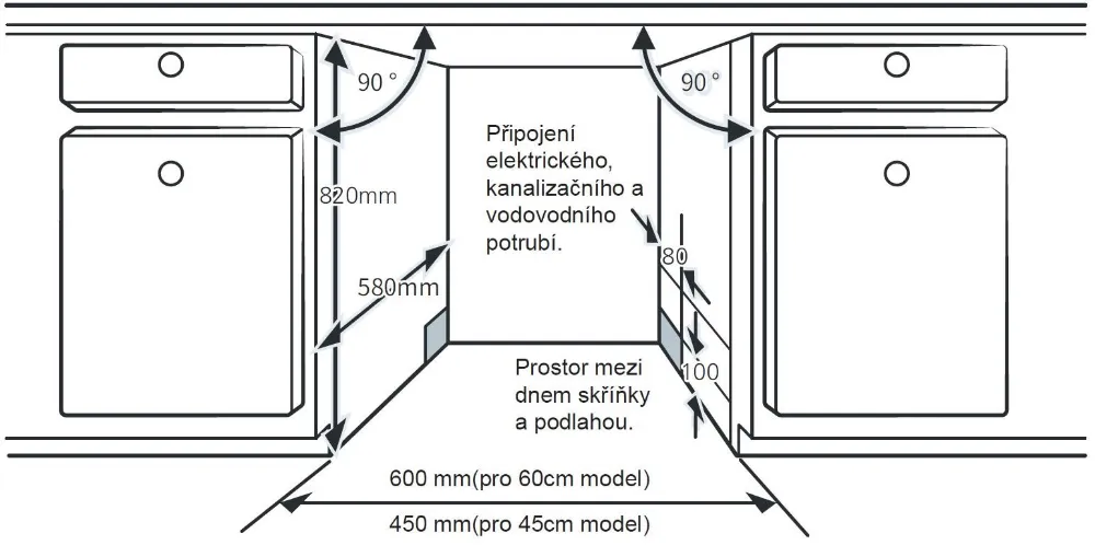 Obrázek MYČKA VESTAVNÁ DBJ434DQA