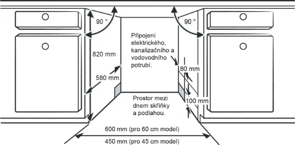 Obrázek MYČKA VESTAVNÁ DCJ434DB