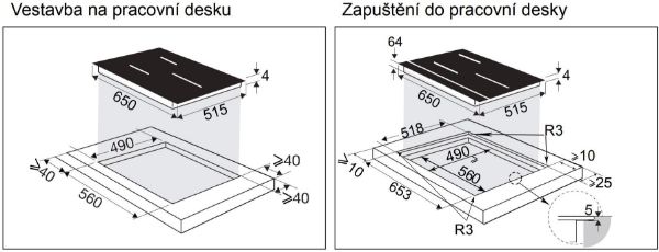 Obrázek DESKA INDUKČNÍ DPI4451GT