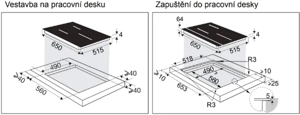 Obrázek DESKA INDUKČNÍ DPI4451GT